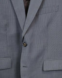 2 knoops blauw strak pak