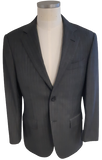Dubbele pinstripe, met parelmoer knopen, S130, Suitsupply