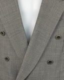 Roy Robson pak in grijs petits diamants van Corneliani stof