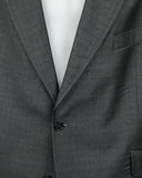 Super 110 wollen pak met blauwe ruit