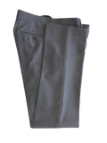 Grijs sharkskin opgesneden doorgeputte revers, Van Gils