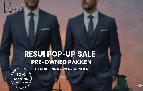 Black Friday Pop-up Sale: Ontdek Uw Perfecte Pak in Zaandam!