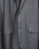 Suitsupply pak van birdseye stof met verstelbare gesp broek