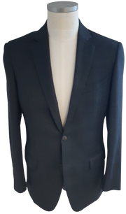 Wol met subtiele blauwe strepen, Thom Broekman